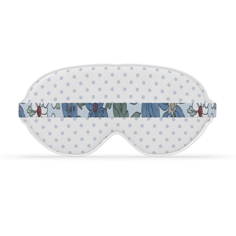 Pi Beta Phi Rose + Dot Satin Sleep Mask