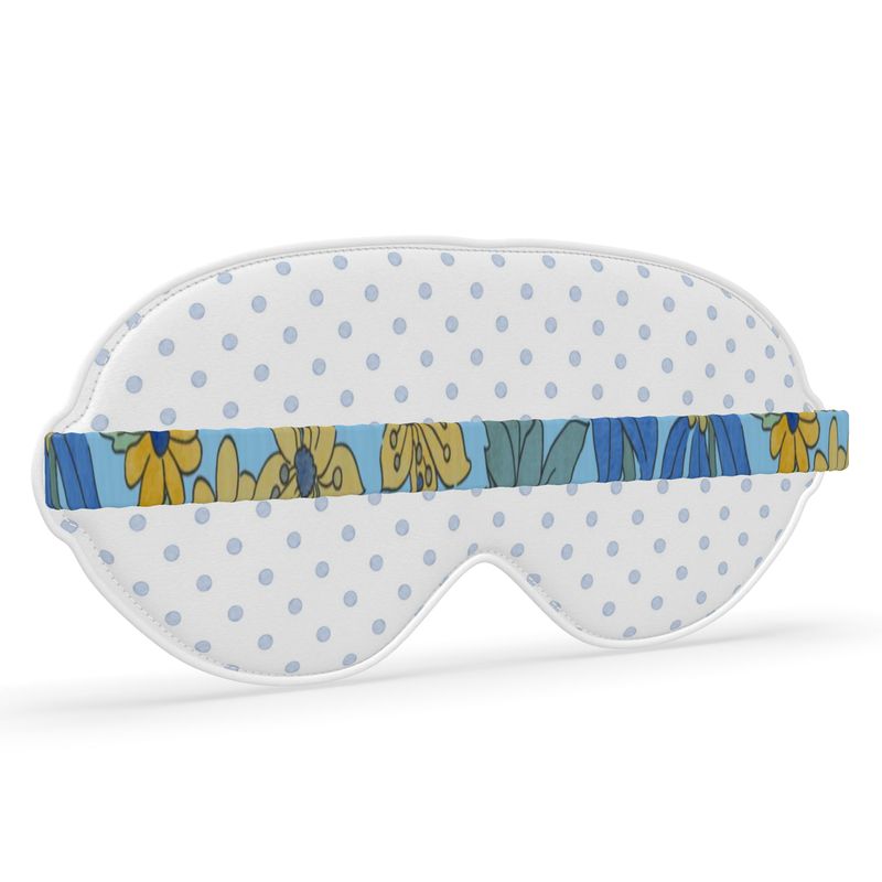 Kappa Kappa Gamma Iris + Dot Satin Sleep Mask