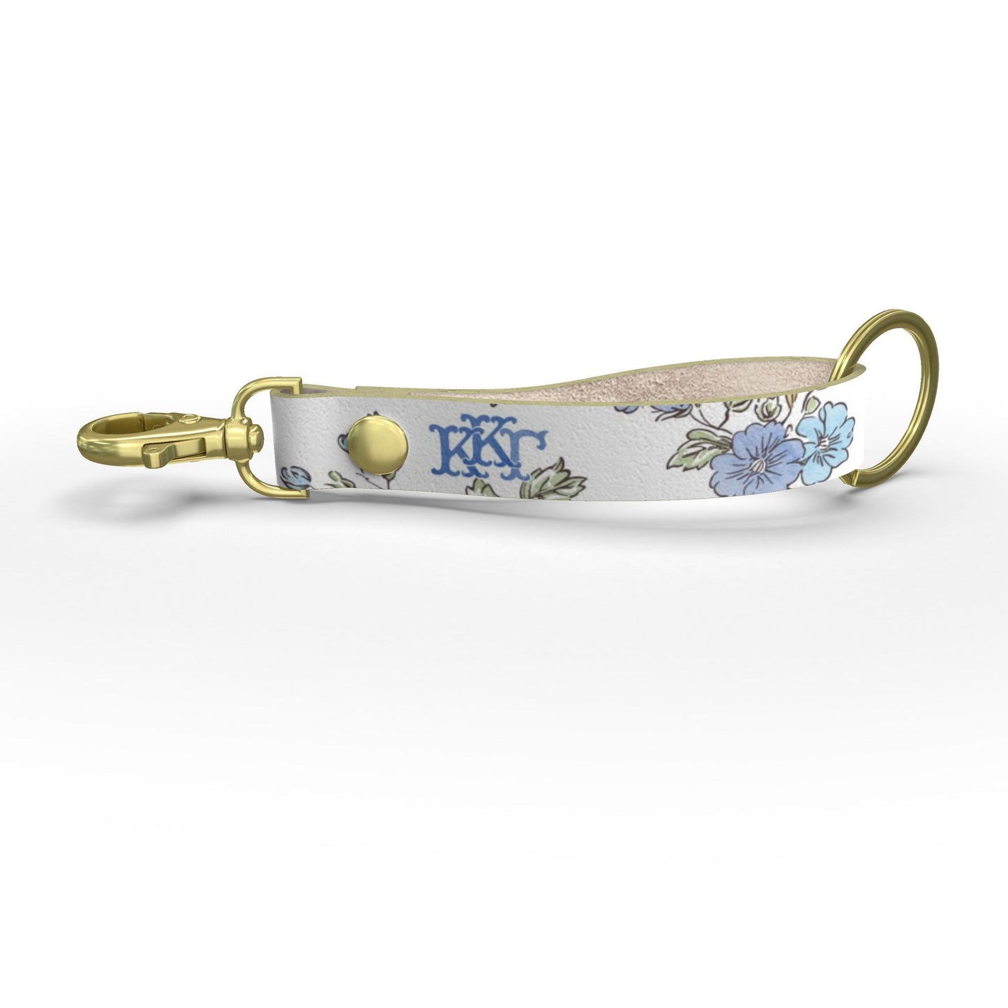 Kappa Kappa Gamma Floral Strap Kechain