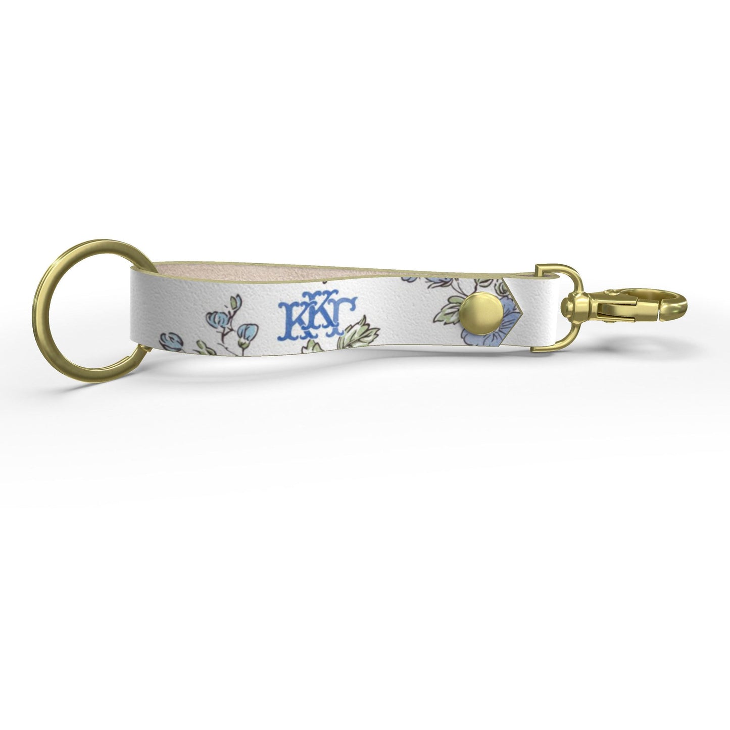 Kappa Kappa Gamma Floral Strap Kechain
