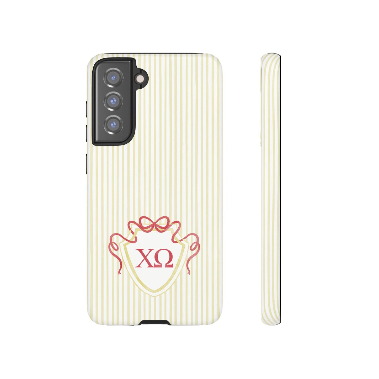 ΧΩ Bow Crest Seersucker Android Case