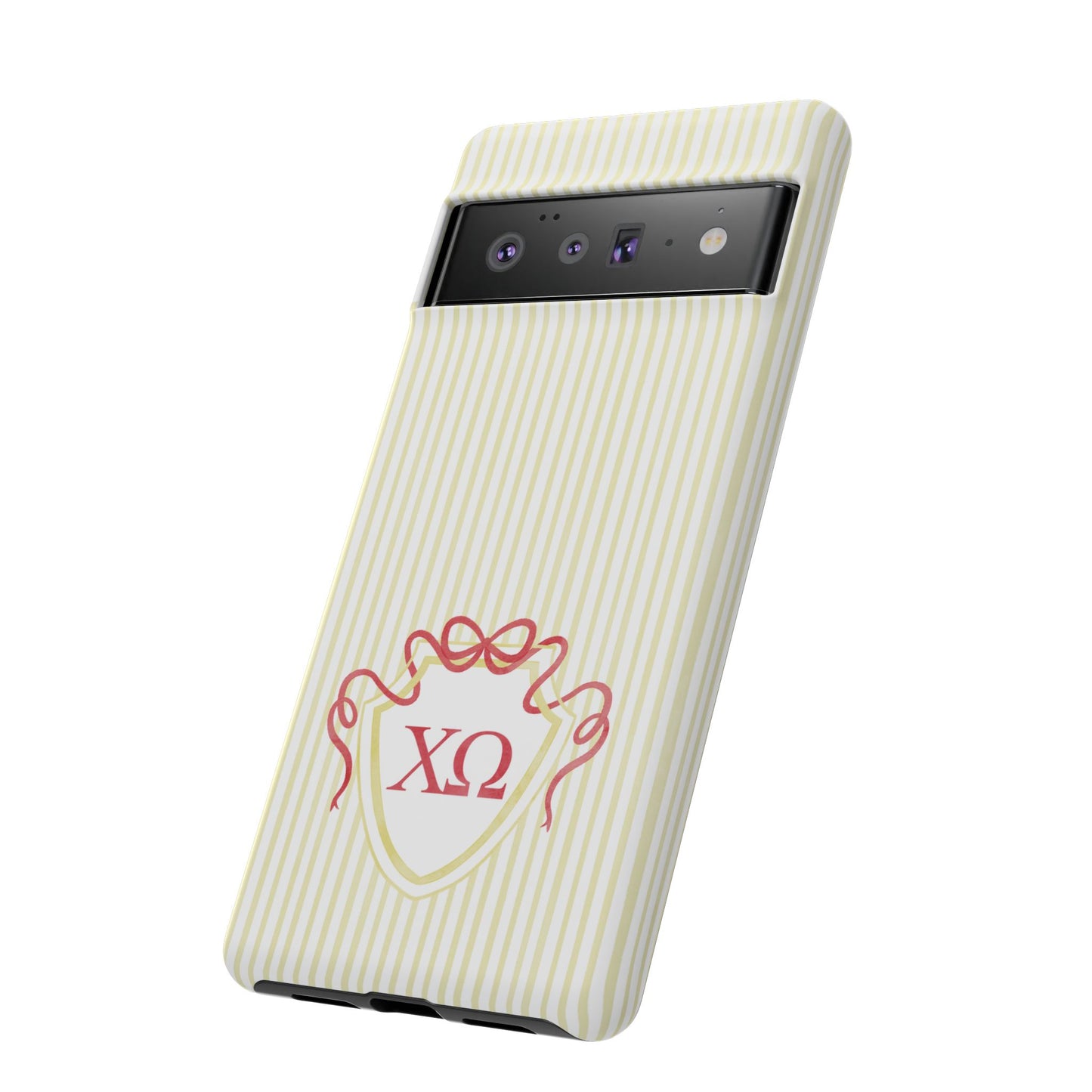 ΧΩ Bow Crest Seersucker Android Case