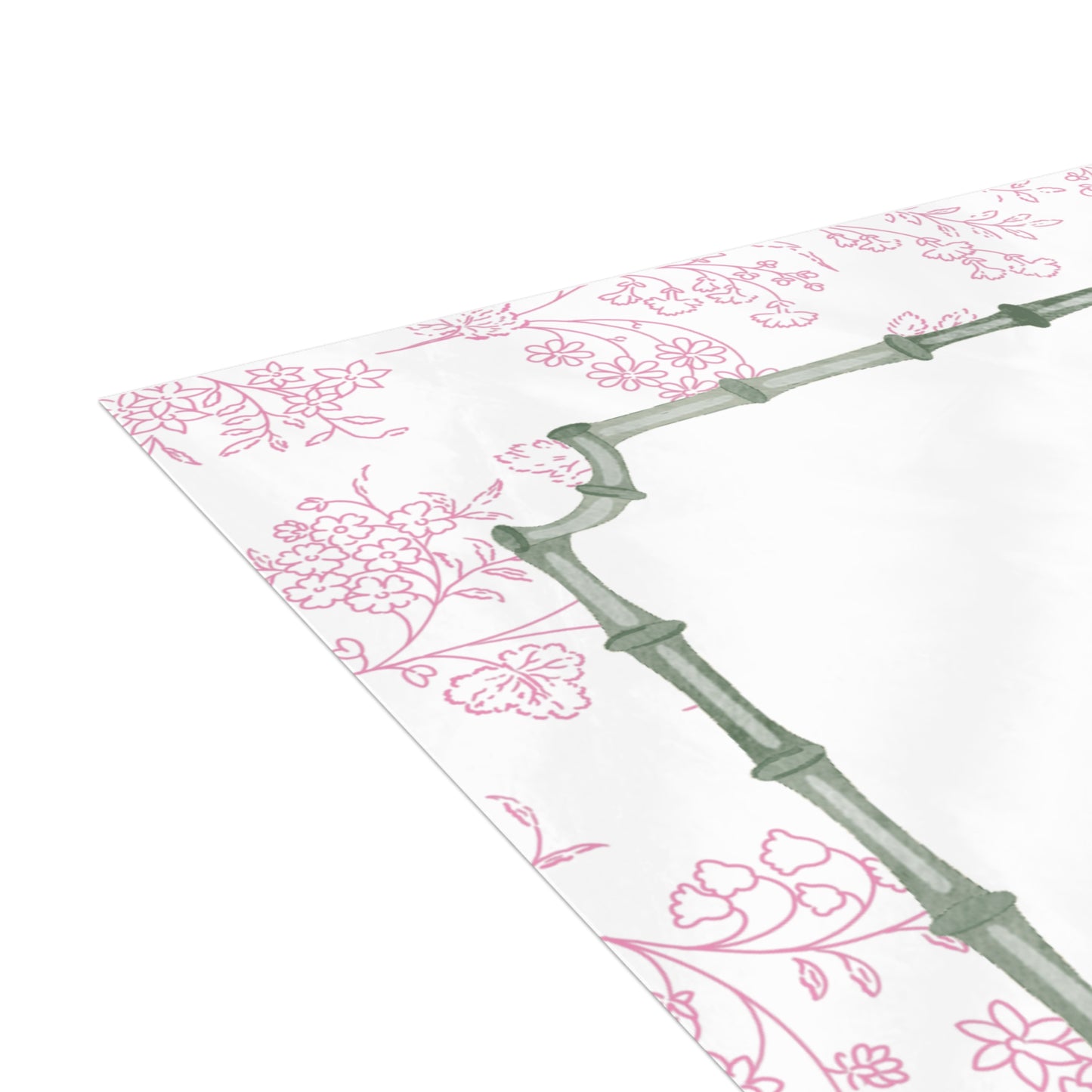 Sorority Letter Note Cards on Preppy Stripes