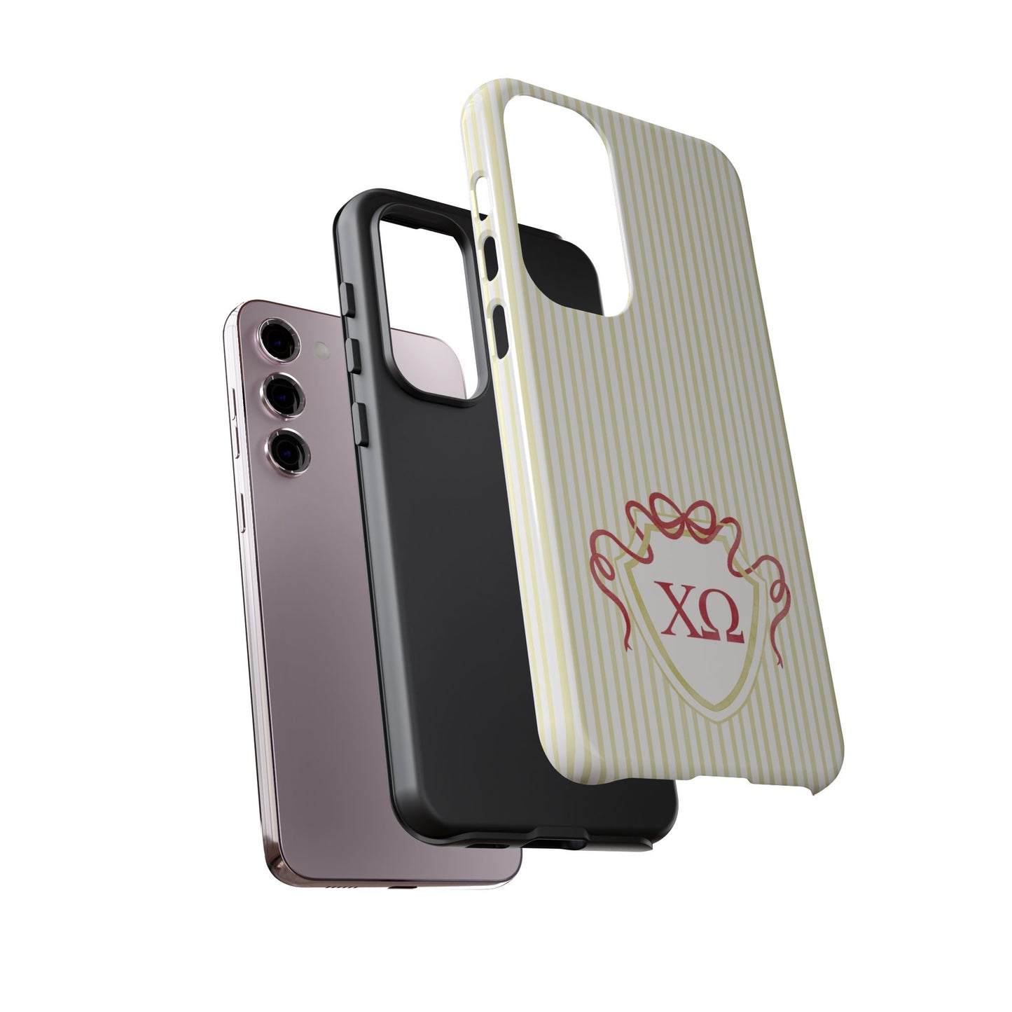 ΧΩ Bow Crest Seersucker Android Case