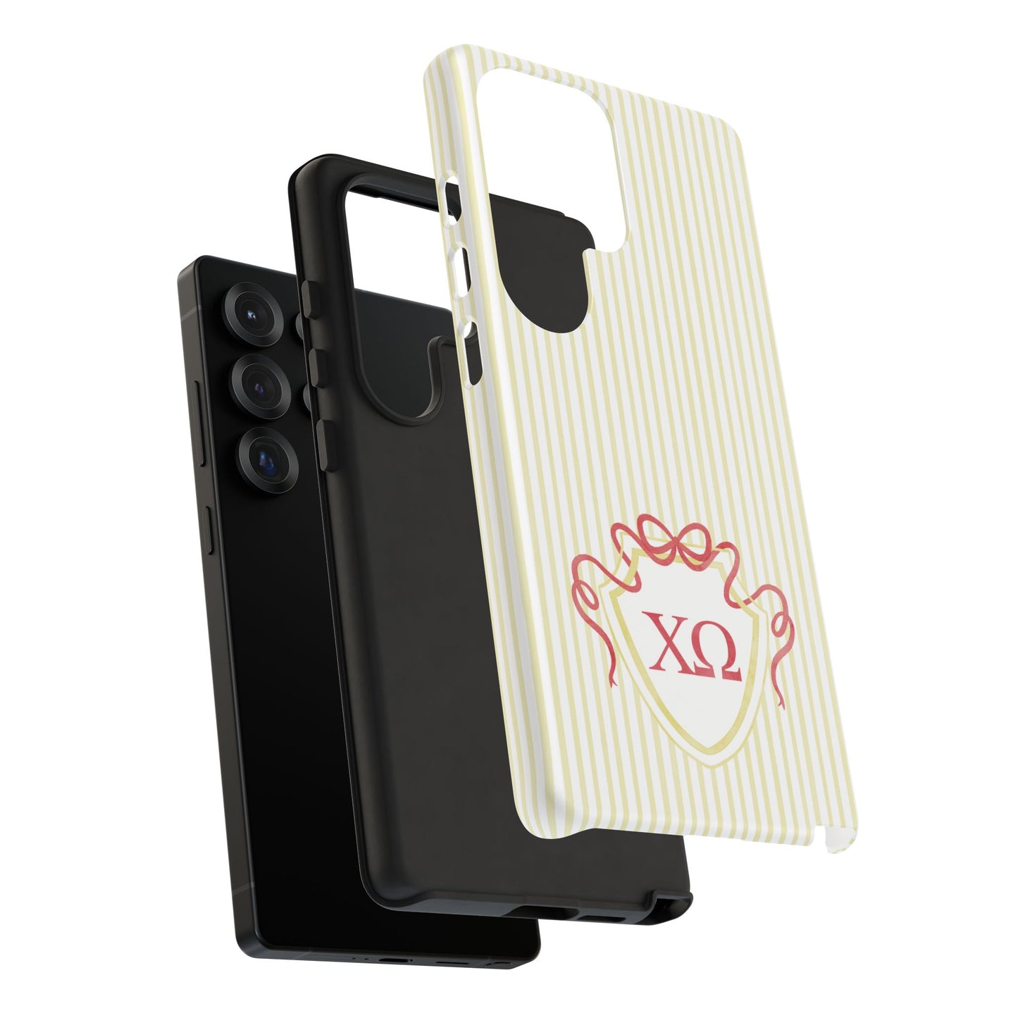ΧΩ Bow Crest Seersucker Android Case