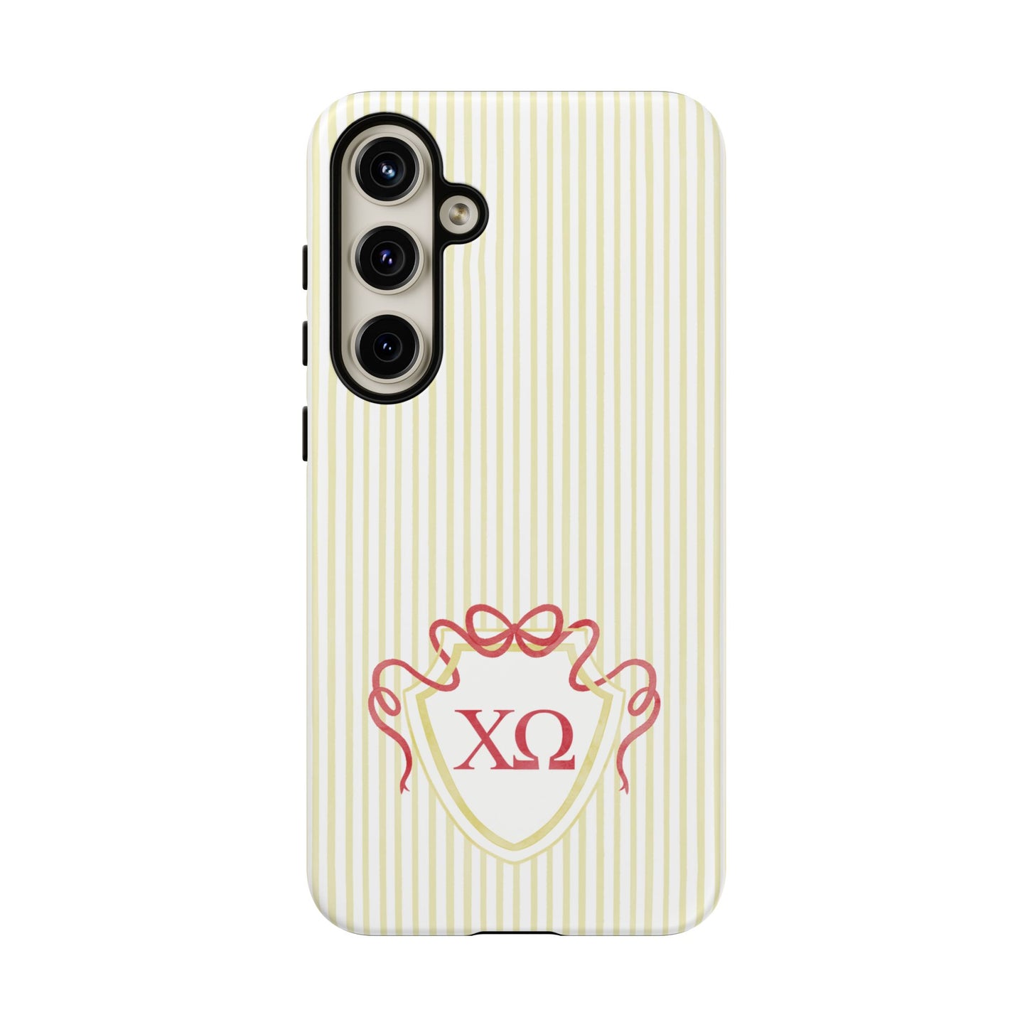 ΧΩ Bow Crest Seersucker Android Case