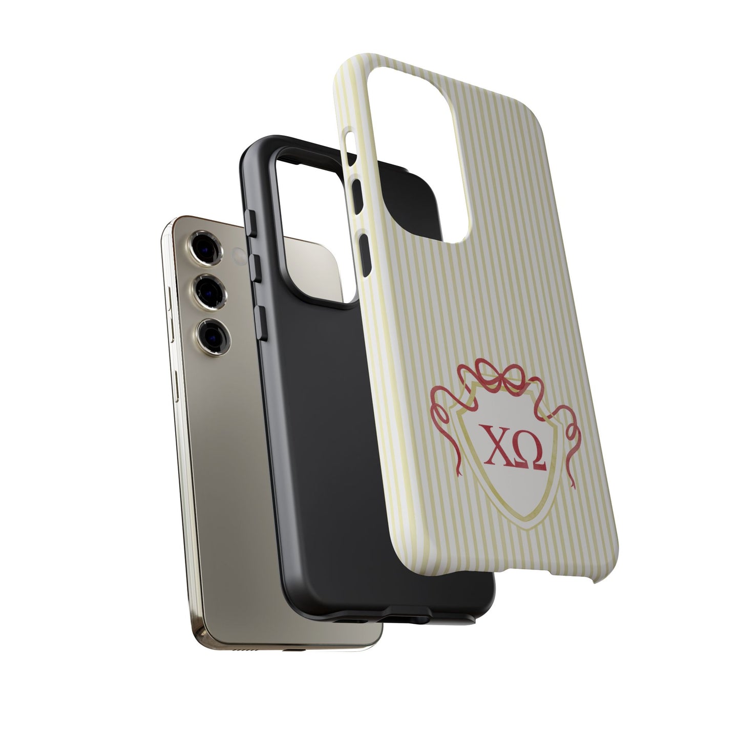 ΧΩ Bow Crest Seersucker Android Case