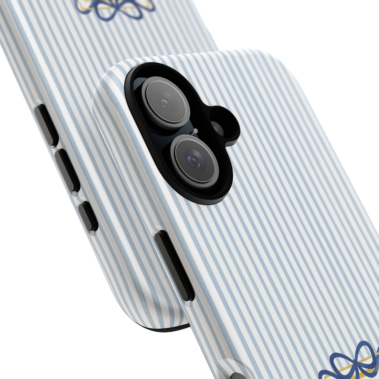 ΚΚΓ Bow Crest Seersucker iPhone Case