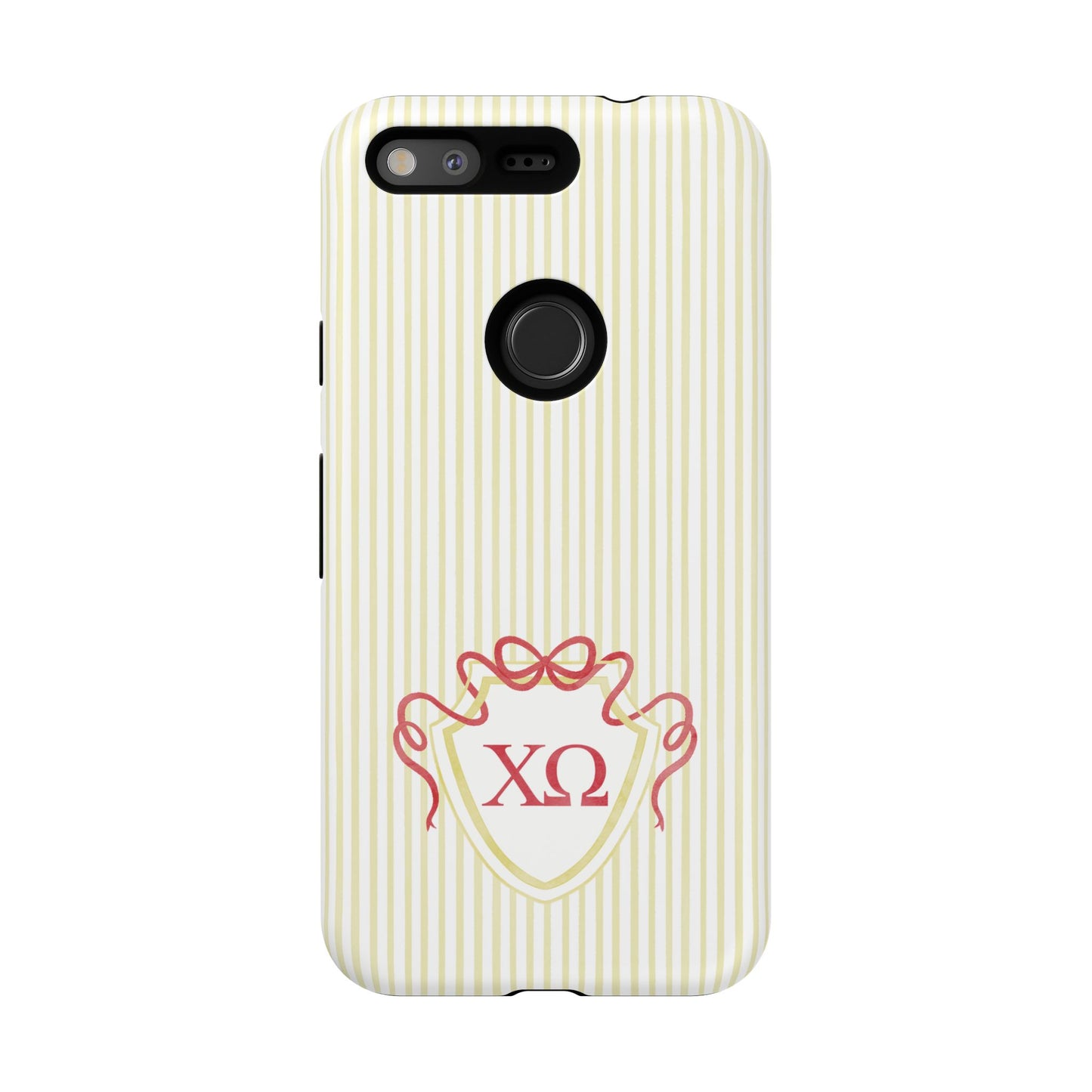 ΧΩ Bow Crest Seersucker Android Case