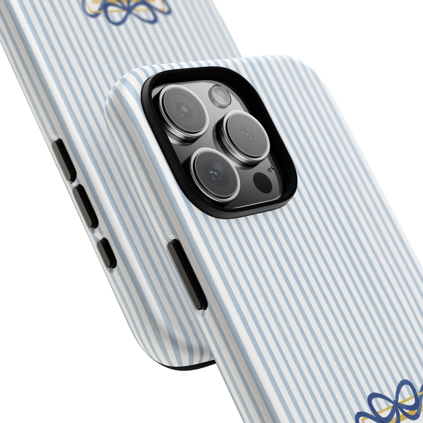 ΚΚΓ Bow Crest Seersucker iPhone Case