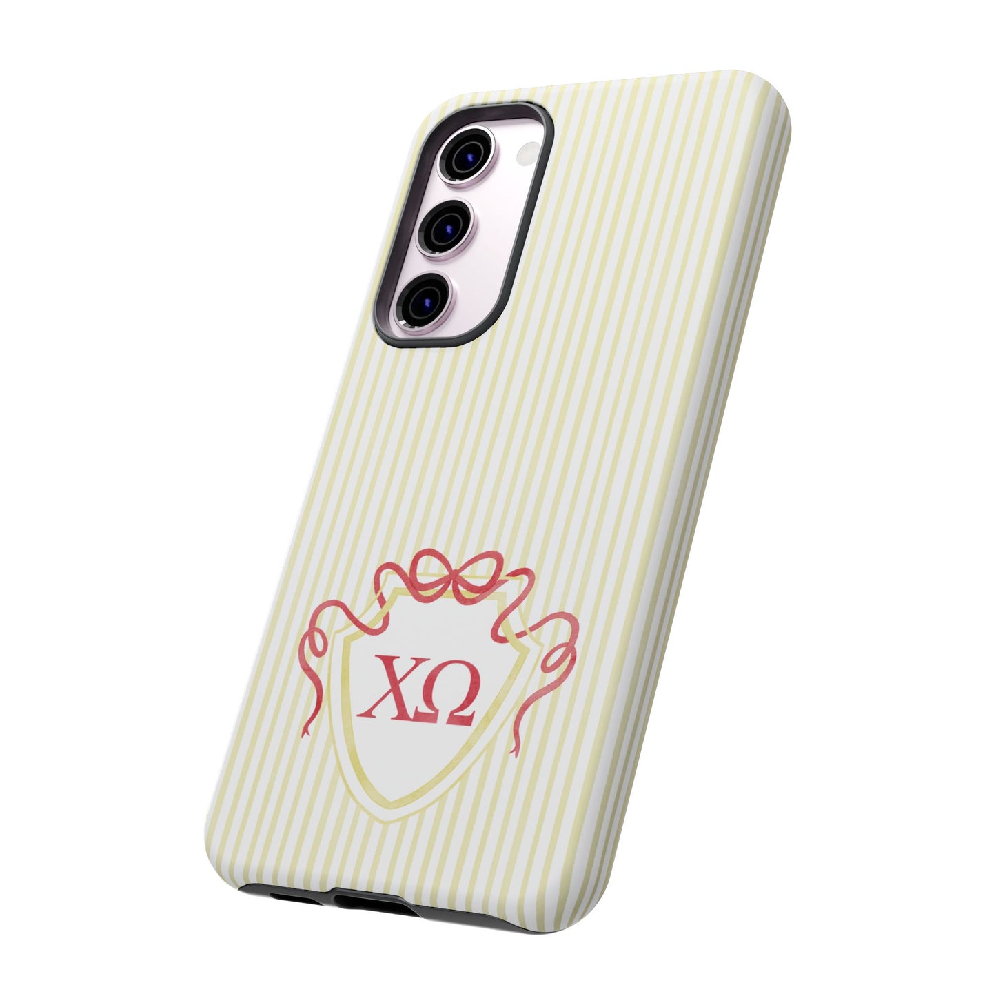 ΧΩ Bow Crest Seersucker Android Case