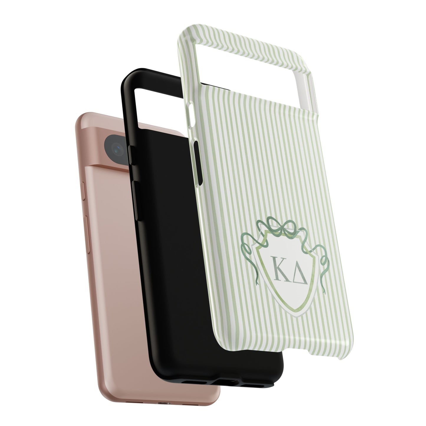 ΚΔ Bow Crest Seersucker Android Case