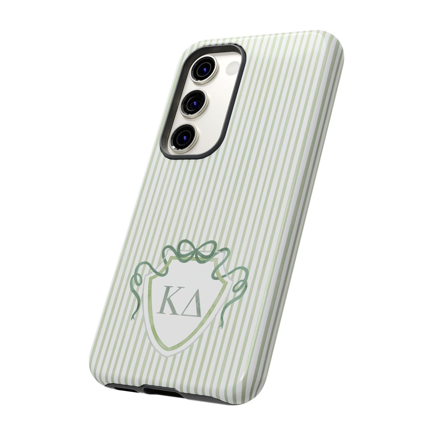 ΚΔ Bow Crest Seersucker Android Case