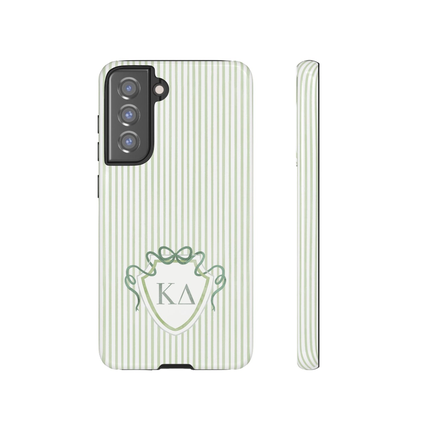ΚΔ Bow Crest Seersucker Android Case