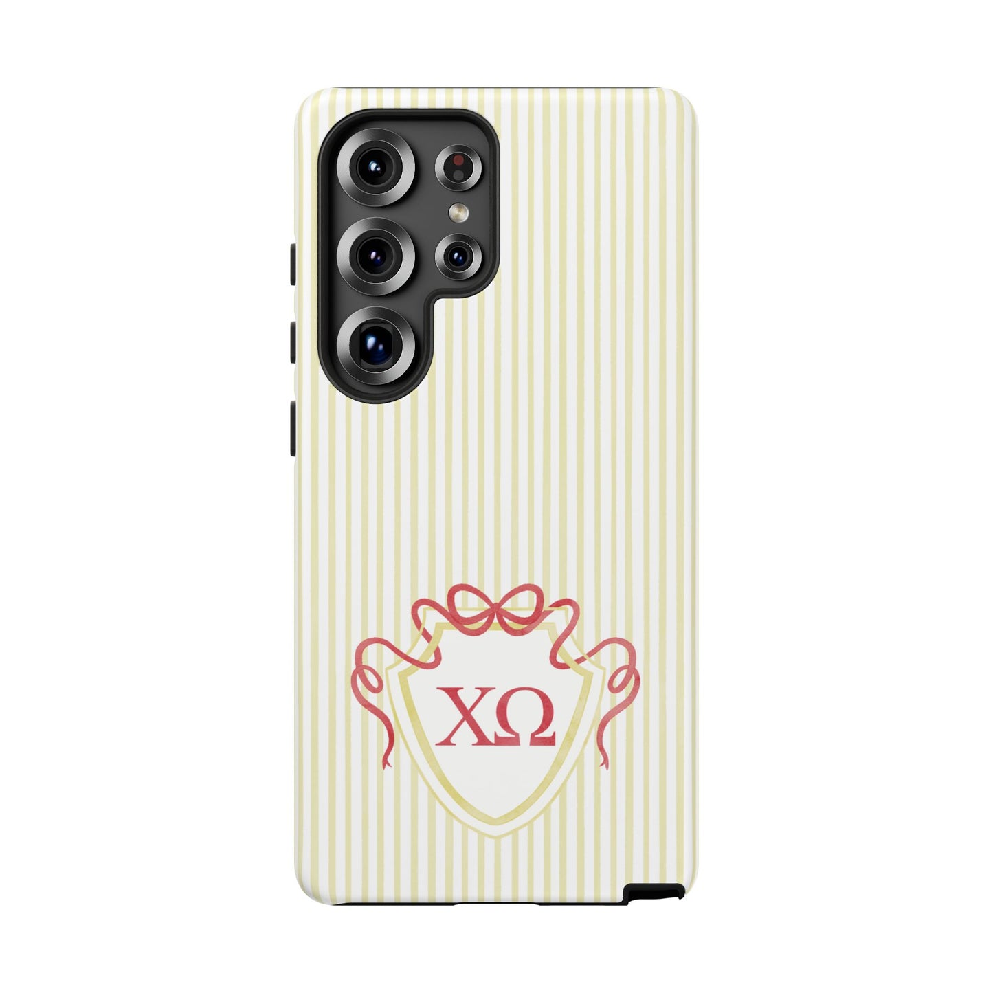 ΧΩ Bow Crest Seersucker Android Case