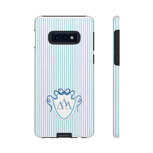 ΔΔΔ Bow Crest Seersucker Android Case