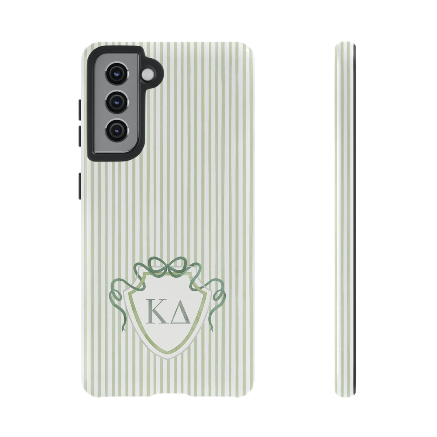 ΚΔ Bow Crest Seersucker Android Case