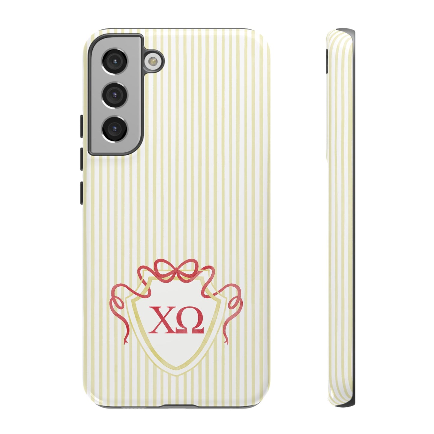 ΧΩ Bow Crest Seersucker Android Case