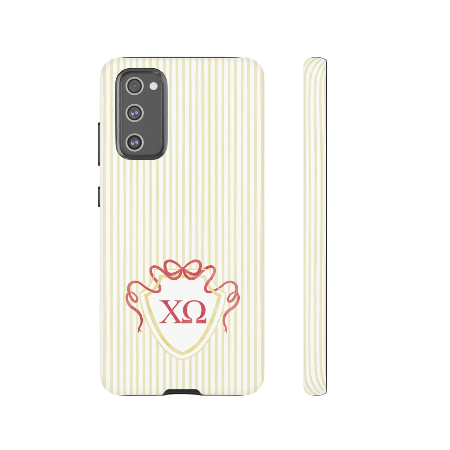 ΧΩ Bow Crest Seersucker Android Case