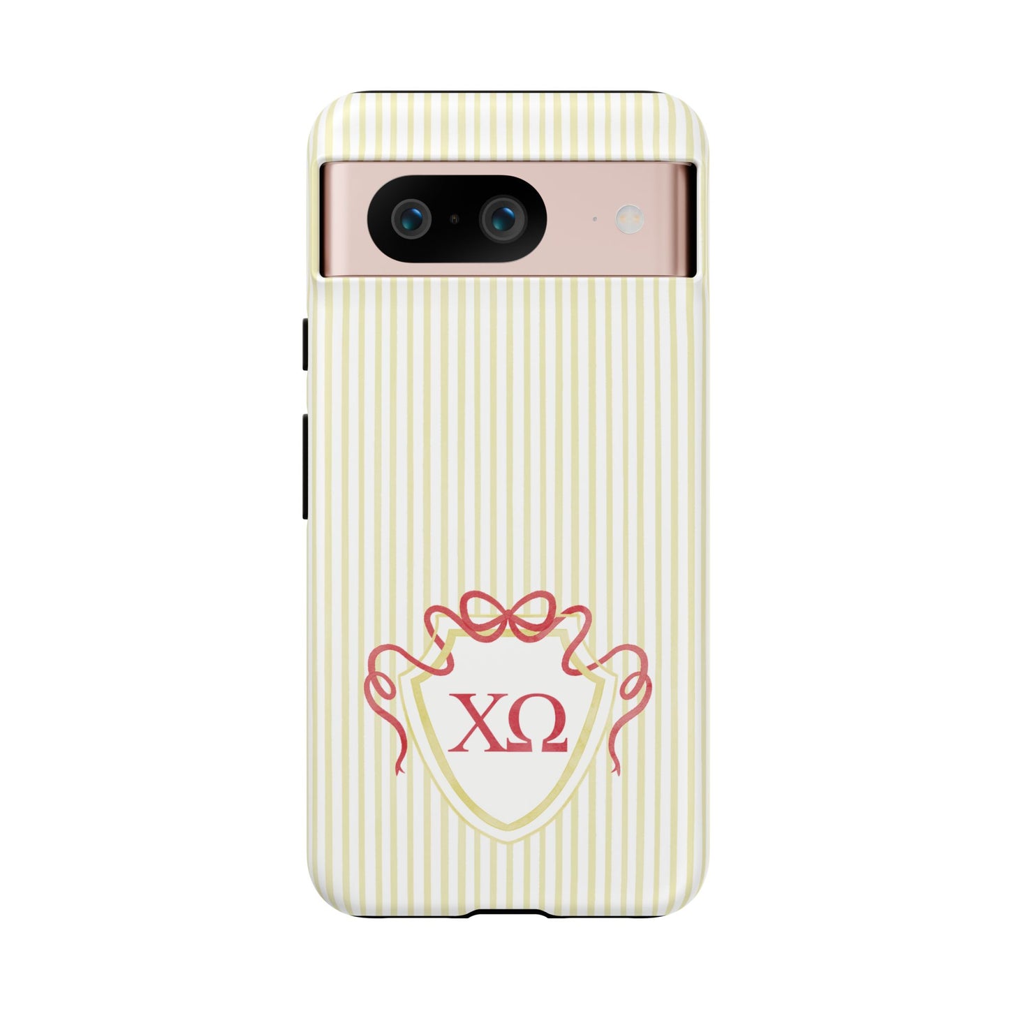 ΧΩ Bow Crest Seersucker Android Case