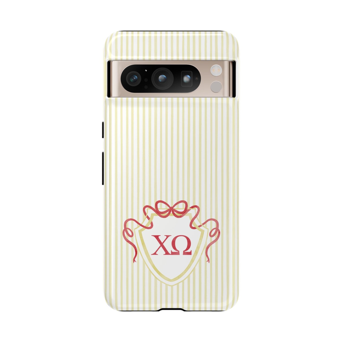 ΧΩ Bow Crest Seersucker Android Case