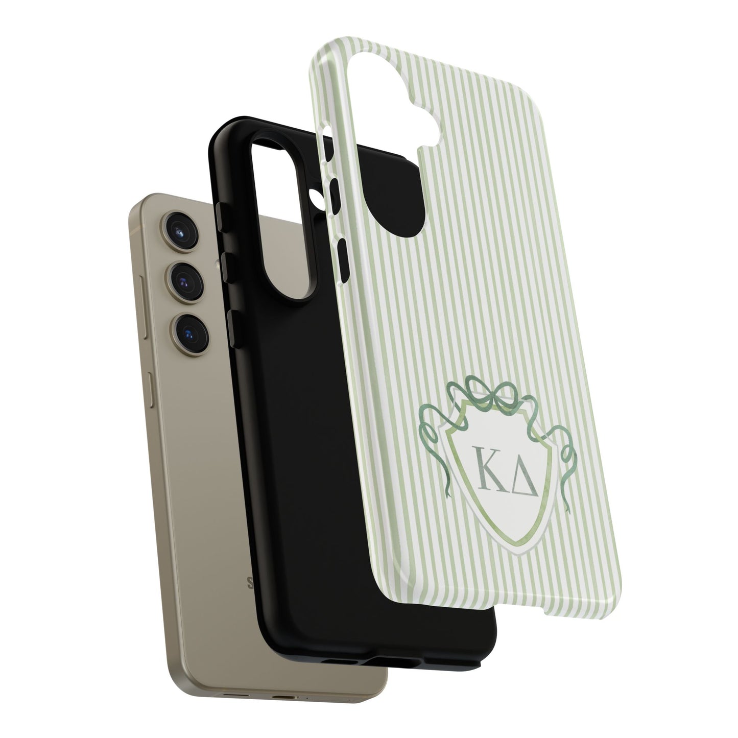 ΚΔ Bow Crest Seersucker Android Case