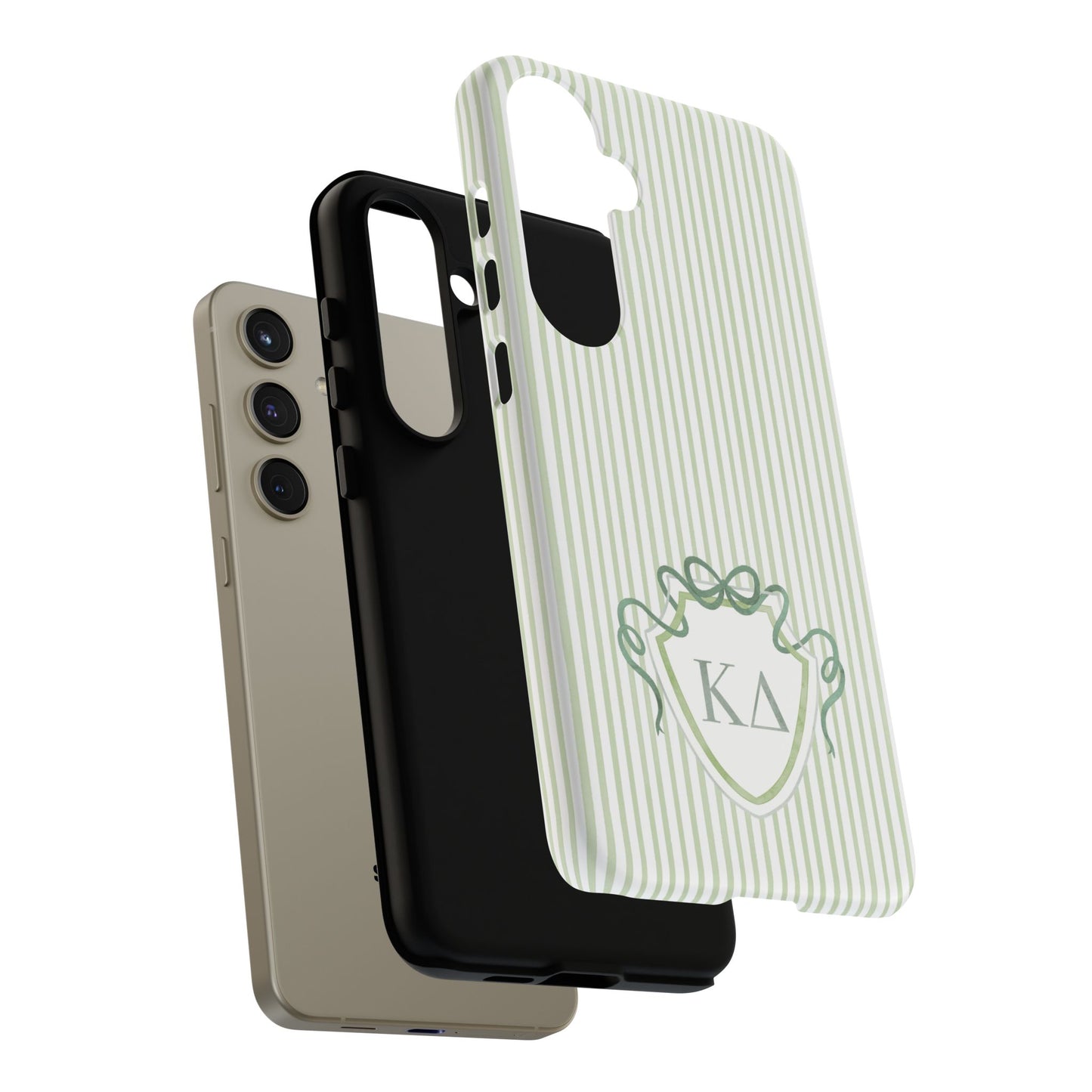 ΚΔ Bow Crest Seersucker Android Case