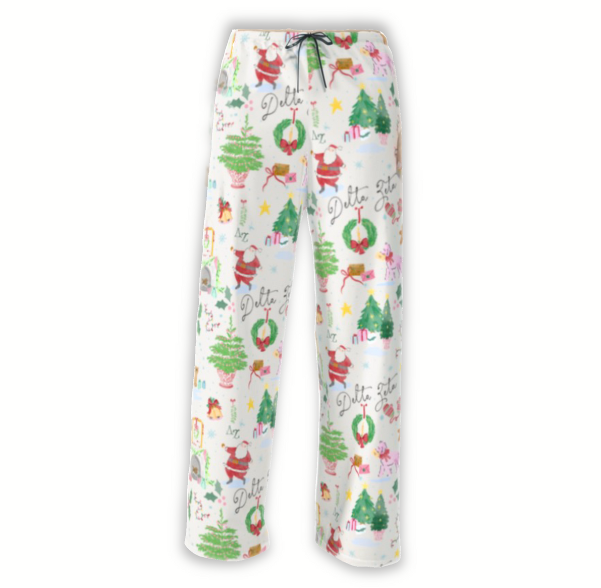 Delta Zeta Cozy Christmas Pajama Pants