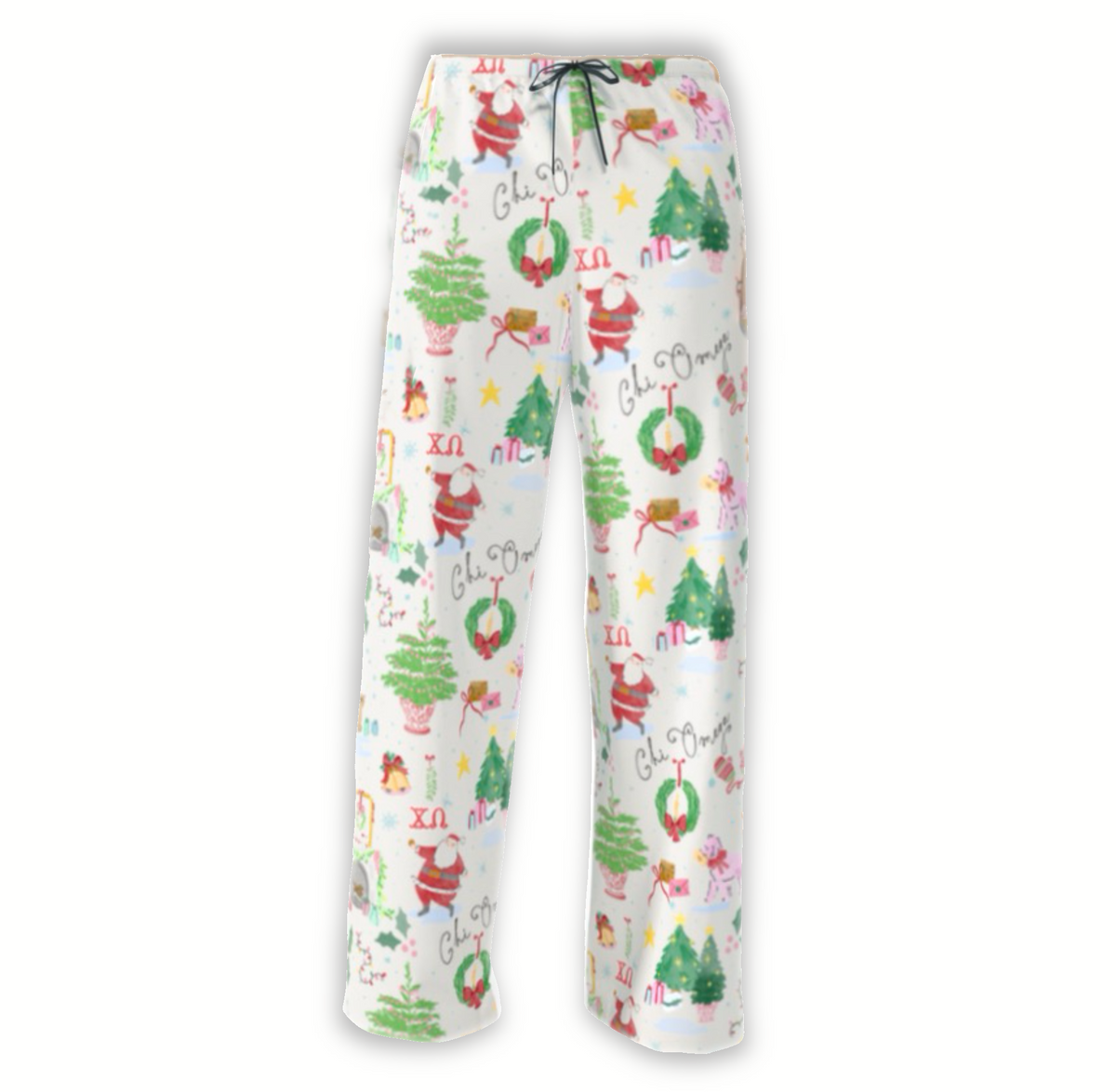 Chi Omega Cozy Christmas Pajama Pants