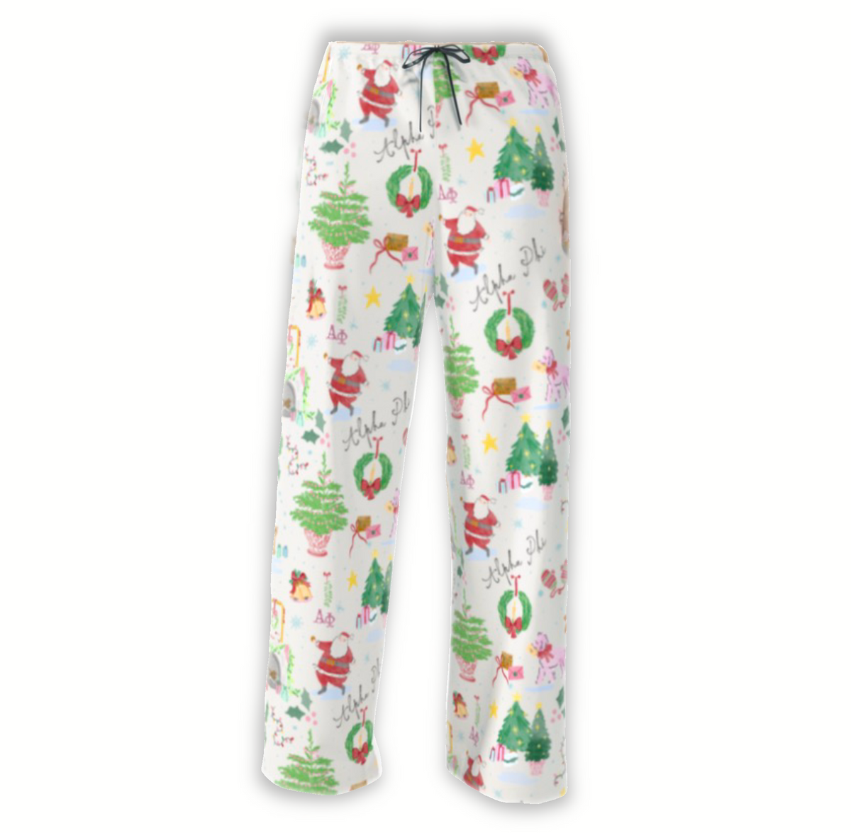 Alpha Phi Cozy Christmas Pajama Pants