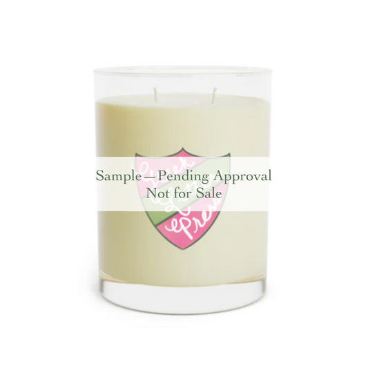 Signature Sorority Crest Candle