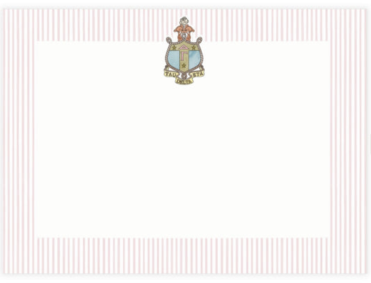 Delta Gamma Crest Note Card Set