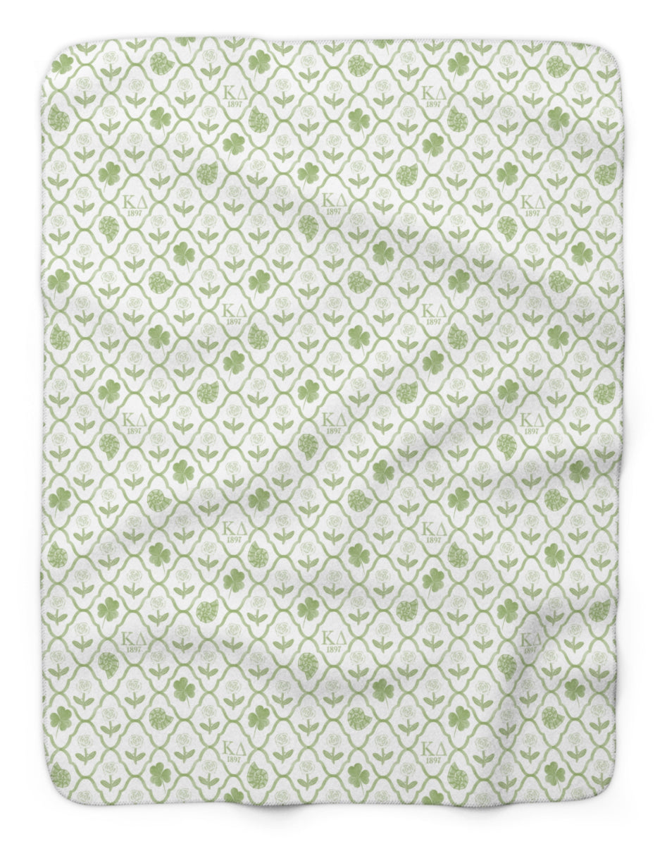 Kappa Delta Tailgate Throw Blanket