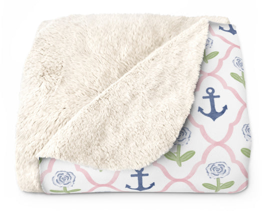 Delta Gamma Tailgate Throw Blanket
