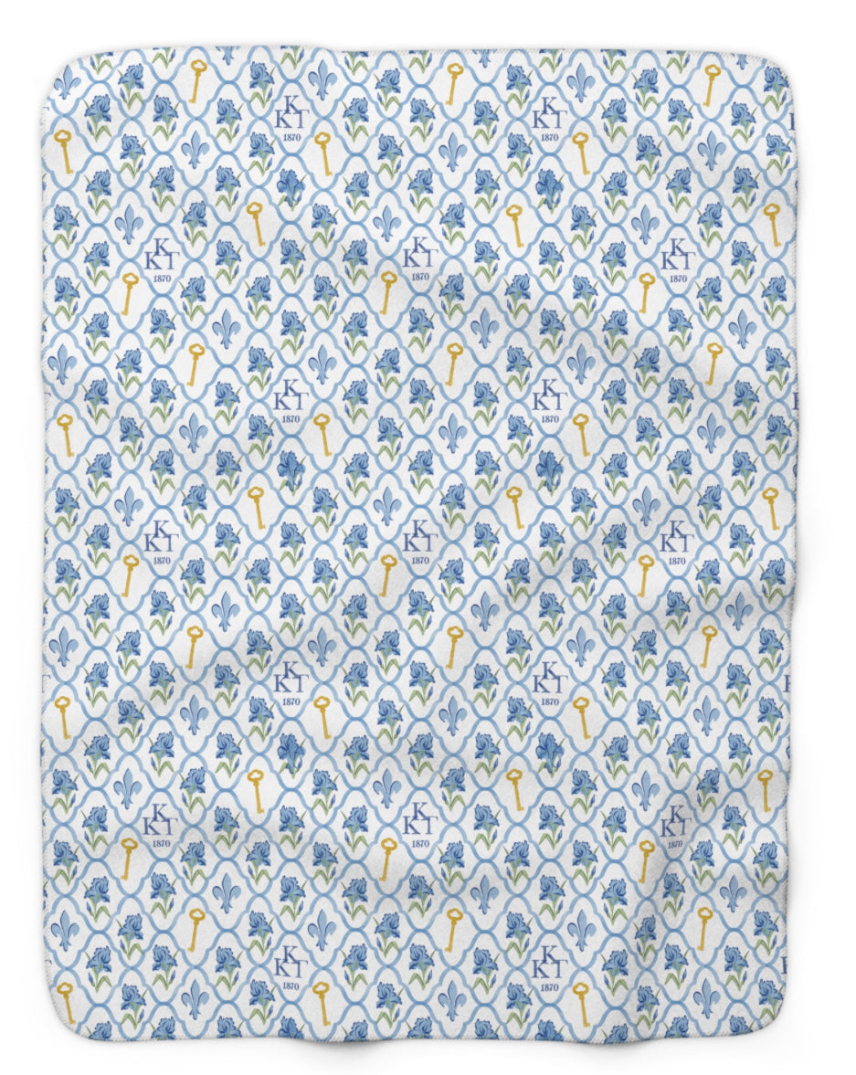 Kappa Kappa Gamma Throw Blanket